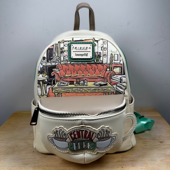 Loungefly Handbags - Loungefly WB Friends Central Perk Mini Backpack Couch Coffee Shop NWT